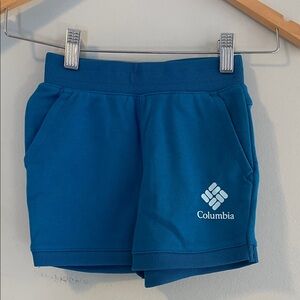 Columbia kids blue shorts with zipper back pocket size: 4T